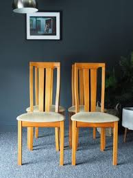 Chairs are often just seen as functional items. Mid Century Teak High Back Dining Chairs From Skovby Mobelfabrik 1990s Set Of 4 For Sale At Pamono