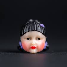 Squid Game 'Red Light Green Light' Korean Doll Young-Hee Lanyard Bead