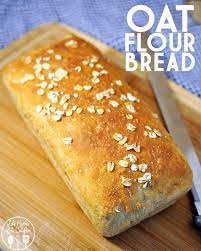 Whole Oats And Ground Oats Are Baked Into This Amazing Oat Flour Bread Delicious Fresh Baked Drizzled With Honey An Oat Bread Recipe Oat Flour Delicious Bread