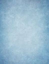 Plain woman in the kitchen. Abstract Blue Backgrounds