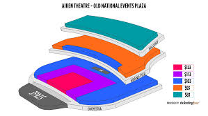 Evansville Aiken Theatre Old National Events Plaza Seating