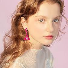 Amazon.com: KaFu Cute Candy Telephone Drop Dangle Earrings Weird Funny  Acrylic Telephone Earrings Statement Jewelry for Women (pink): Clothing,  Shoes & Jewelry