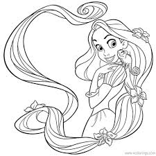 This is something here for. Disney Princess Tangled Coloring Pages Xcolorings Com