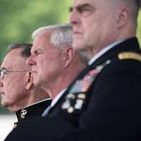 Lt. Col. Michael Ernst, right, a Stability Transition