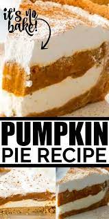 This No Bake Pumpkin Pie Is A Great Twist On The Classic Pumpkin Pie It Features A Graham Cracker Cru No Bake Pumpkin Pie Pumpkin Pie Thanksgiving Pumpkin Pie
