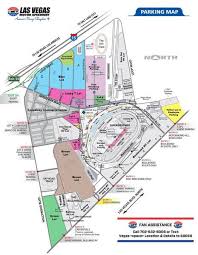 Las Vegas Motor Speedway Map Parking Distance From