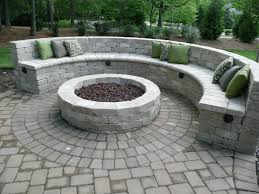Feb 17, 2021 · the brick patio design and curved bench act as a natural extension of the round fireplace set in the middle. Tips And Tricks For Laying An Outdoor Brick Patio Fire Pit Backyard Backyard Fire Cool Fire Pits