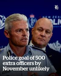 It's not a failure because the Government is committed to delivering 500  police officers and that is what we'll do."