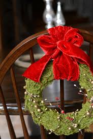 Trimming the tree and hanging up lights are holiday decorating staples, but there are so many more fantastic christmas decoration ideas that you can. Diy Christmas Wreaths For Dining Chairs Good In The Simple