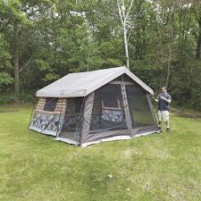 Bush, worked as an executive for a railroad parts company in columbus, ohio, while his maternal grandfather and namesake, george herbert walker, led wall street investment bank w. Timber Ridge 8 Man Log Cabin Tent Walmart Com Walmart Com