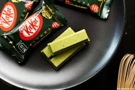 Portion guidance · 2 fingers = 1 portion = 93 kcal. Nestle Green Tea Kit Kat Mini Bars Product Review 2018 Foodgressing