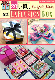 Check spelling or type a new query. 20 Unique Ways To Make An Explosion Box Guide Patterns