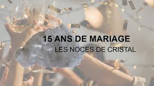Pour être une mariée parfaite, il ne suffit pas de porter une robe de mariée. 15 Ans De Mariage Les Noces De Cristal Idees De Textes Et De Petits Mots