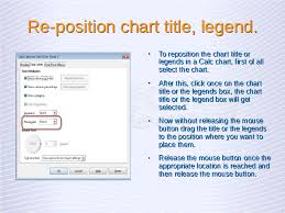 Advanced Spreadsheets Re Position Chart Title Legend