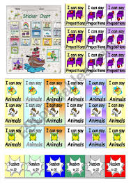 Sticker Chart Sample And Stickers Go From My Printables And