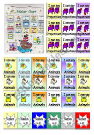 Sticker Chart Sample And Stickers Go From My Printables And