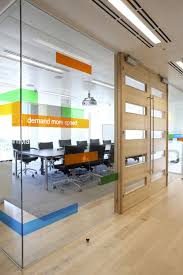 Signage On Glass Office Interior Design Commercial Interior Design Office Design Inspiration