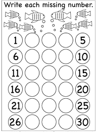 Missing Numbers To 30 Interactive Worksheet In 2020 Number Worksheets Missing Number Worksheets Preschool Math Worksheets