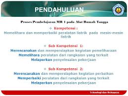 Contoh soal perbaikan peralatan listrik. Maintenance And Repair Alat Rumah Tangga Listrik Ppt Download