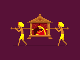 Palanquin Motion Design Animation Creative Graphics Cartoon Illustration