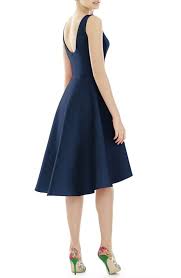 Alfred Sung High Low Satin Twill Cocktail Dress Regular Plus Size Nordstrom With Images High Low Cocktail Dress Beautiful Cocktail Dresses Stylish Dresses