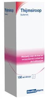 Check spelling or type a new query. Thyme Syrup 150ml Sugar Free Healthypharm Bik Bik Drogisterij