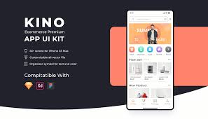 Get 526 ecommerce mobile app templates on codecanyon. Kino Ecommerce App Ui Kit On Behance