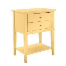 Nightstands Bedside Tables Wayfair A white curved metal shelf looks super airy and light. nightstands