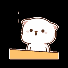 Peach Cat Gifs Tenor Cute Cat Gif Cute Bear Drawings Peach Cat
