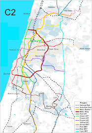 Tel aviv map from openstreetmap project. Does Your City Need A Metro A Tel Aviv Case Study Sciencedirect