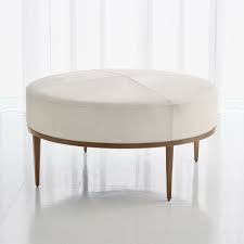 Home decor best design for white round leather ottoman coffee table. Global Views Urban Leather Ottoman Wayfair