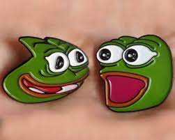 We are the pepega mod team! Pepega Poggers Emaille Pins Twitch Emotes Etsy