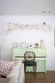 Diy framed wall decoration crafts. Cheap Diy Flower Wall Living Room Wall Decor Ideas Run To Radiance