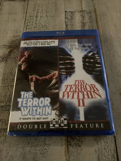 The Terror Within & The Terror Within II 2 Blu-ray Scream Factory Horror  OOP NEW | eBay