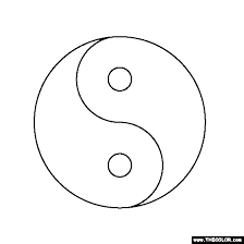 Yin Yang Coloring Page Make your unique style stick by creating custom stickers for every occasion! yin yang coloring page