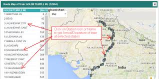 Help Contents Get Train Route Map