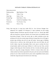 Terima kasih unknown atas komentarnya di contoh skenario pembelajaran. Skenario Timbang Terima Keperawatan