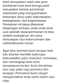 Ia dikenal sebagai sepak bulu ayam, sebuyam atau chapteh. Terangkan Mengenai Asal Usul Permainan Kasti Di Indonesia Brainly Co Id
