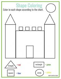 Square, circle, oval, rectangle, triangle. Shape Coloring Worksheets 99worksheets