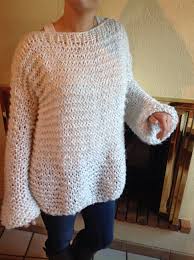 Pull à tricoter pour homme avec col châle. Comment Tricoter Un Pull Oversize