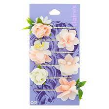 Bridal Flower Hair Pins Blush Pink Claire S