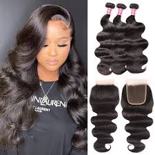 3.4 out of 5 stars. Body Wave Virgin Hair Weave 3 Bundles With Lace Closure Nadula Best Virgin Human Hair Nadula