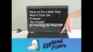 Consult your specific laptop manual to identify it. How To Fix A Dell Computer That S Not Turning On Or Is Frozen Youtube