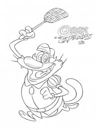 Download or print for children, 100 images. Oggy And The Cockroaches Free Printable Coloring Pages For Kids