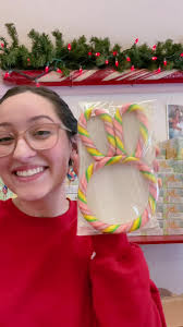 Neon Candy Cane Hare Worth