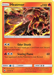 Primetimepokemon S Blog Heatmor Burning Shadows Pokemon Card Review Similar with pokemon card png. heatmor burning shadows pokemon card