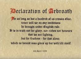 Calligraphy Inc Scottish Quotes Scottish Independence Arbroath