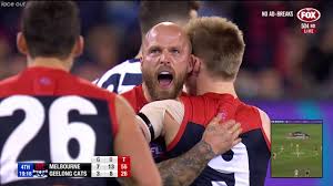 Geelong finished the regular season with a 22.10 (142) to 5.10 (40) win over the gold coast suns. Melbourne Vs Geelong Elimination Final 2018 All The Goals Behinds Highlights 2ndhalf Youtube