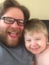 I think someone is a happy boy.