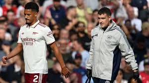 Arsenal suffer huge injury blow as William Saliba is forced out of  Liverpool clash with knock just minutes into Anfield duel | Goal.com